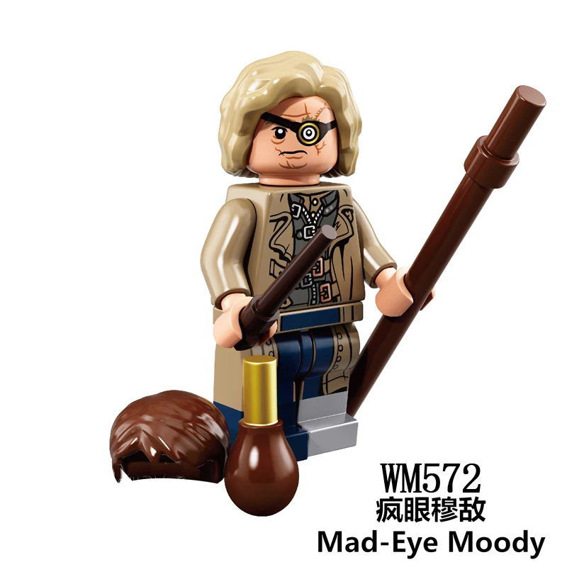 WM572 Фигурки героев, строительные блоки, Гарри Поттер, дерево, куинни голдштейн, Тина нинджагоед, коллекция, кирпичи, игрушки для детей, L122-129 - Цвет: WM572