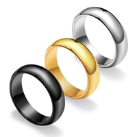 top quality tungsten steel gold black silver color rings for women lovers rings wedding engagement men ring fashion jewelry