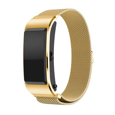 Gold Ремешки на запястье для huawei B5 браслет для часов из нержавеющей стали ремешок для часов для huawei b5 сменный ремешок для умных часов Миланский - Цвет ремешка: Gold