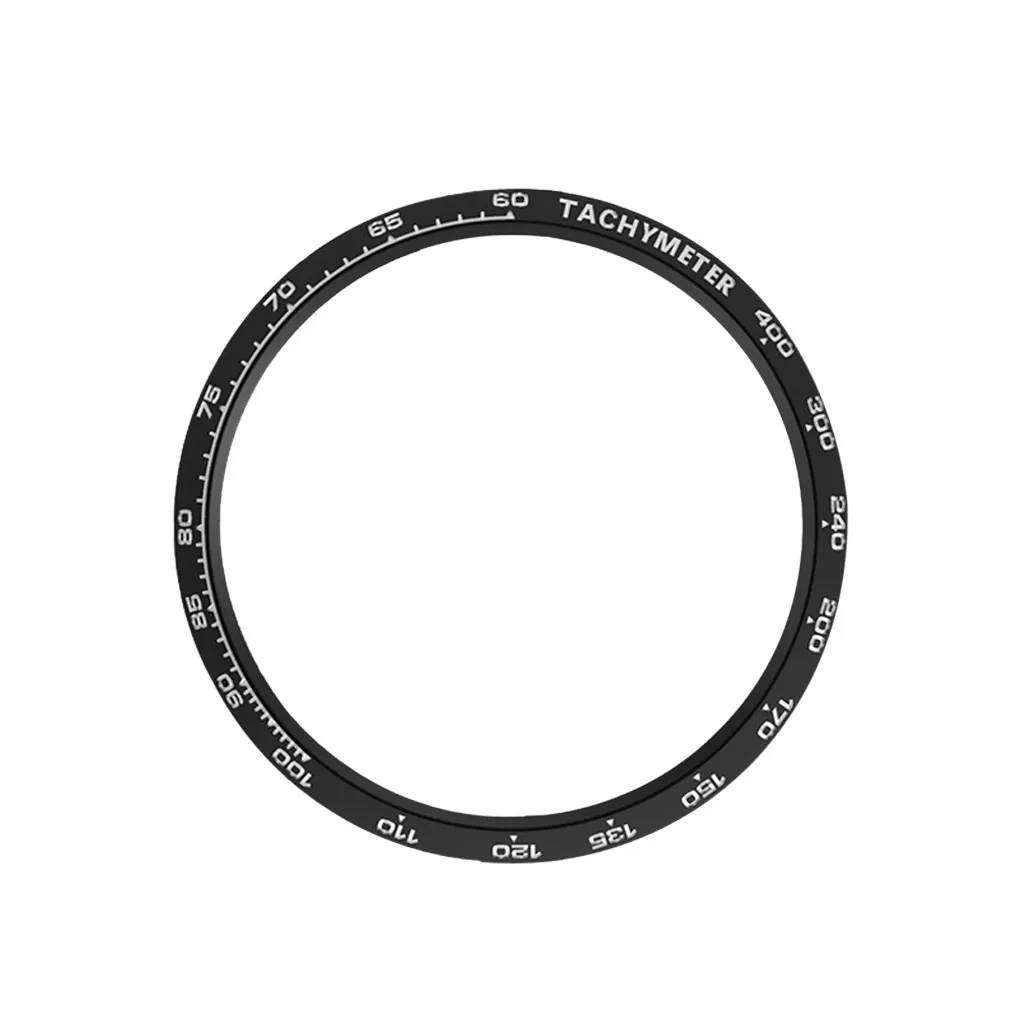 Для samsung Galaxy Watch 42/46 мм рамка кольцо клейкая крышка против царапин Металл Нержавеющая сталь Смарт часы аксессуары#531