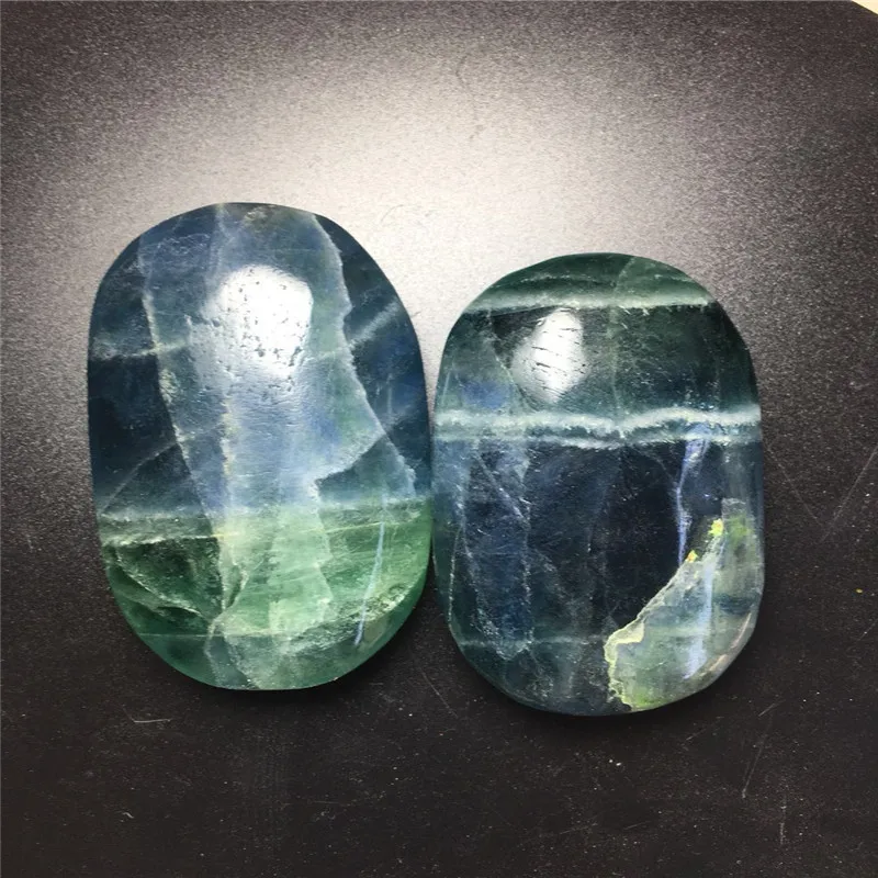 

New fashion blue crystal, blue fluorite with the type of polished rough stone home decoration specimen