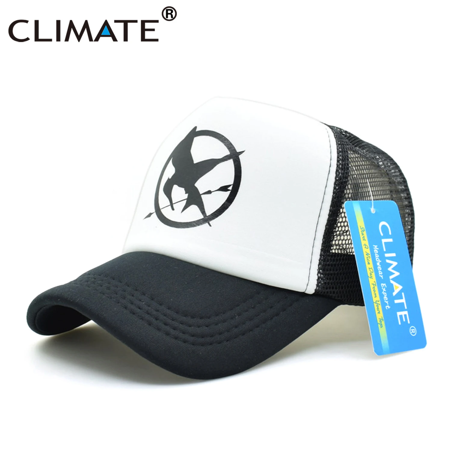 Климат новые Голодные игры Кепка-Бейсболка Мужчины Женщины Лето смеяться над