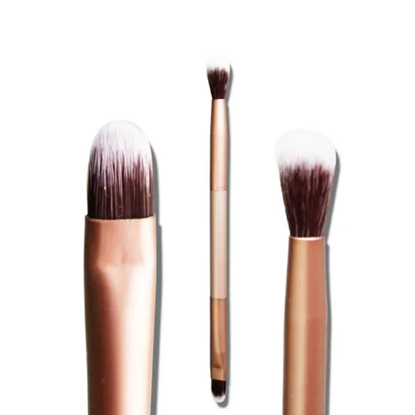 Золотые кисти для макияжа женщин новинка 2019 идеально удвоенные отличные теней