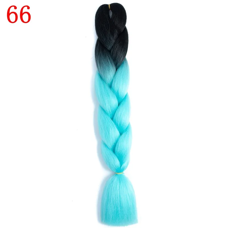 M#Красный MERISIHAIR, 24 дюйма, Омбре, розовый, блонд, красный, синий, плетеные волосы, синтетические, вязанные волосы для наращивания, огромные косички, прически - Цвет: M#Красный