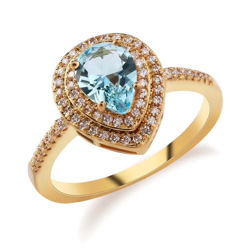 XIAGAO 2017 новая мода двойное кольцо золотого цвета символ любви в форме сердца с