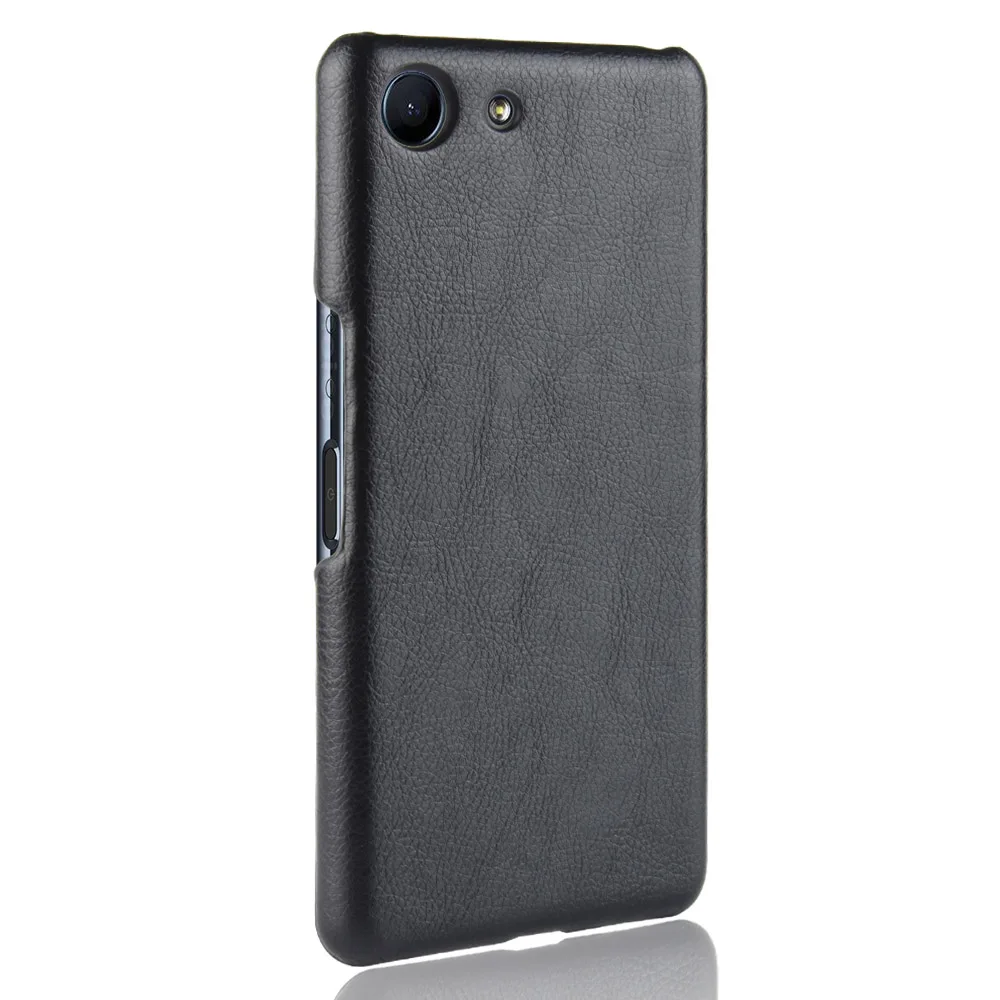 Чехол из искусственной кожи с узором Личи в стиле ретро для Sony Xperia Ace SO 02L 10PLUS 1 XZ4