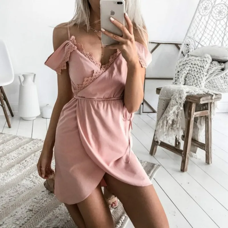 Женское летнее праздничное платье в стиле бохо без рукавов пляжный сарафан с