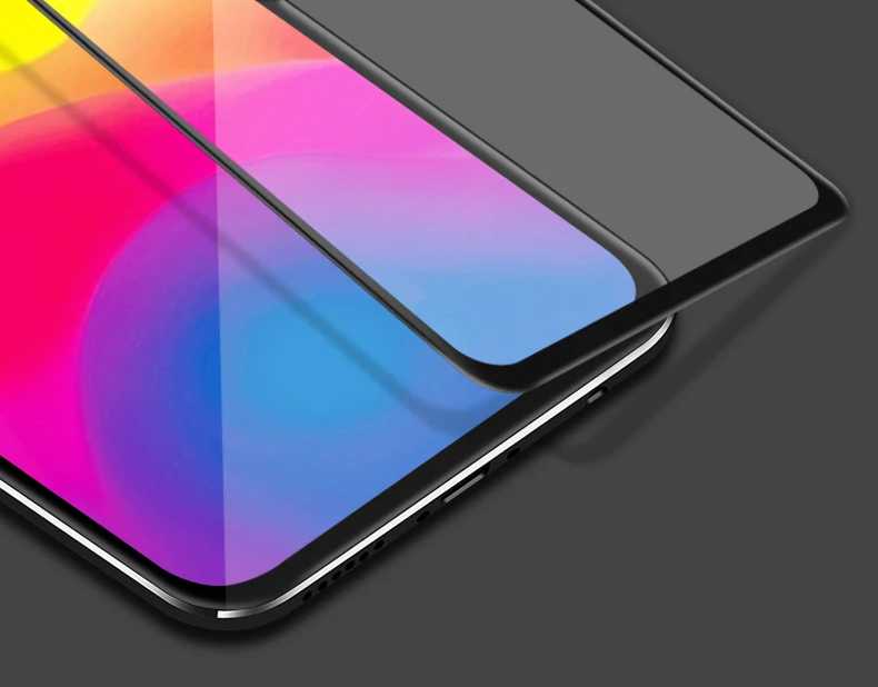 Wolfsay полное покрытие экрана протектор для Vivo V9 Стекло 9H закаленное стекло