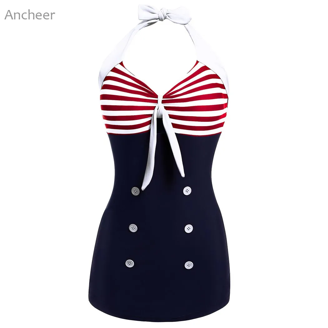 Новинка 2017 брендовый женский сексуальный слитный купальник с лямкой на шее