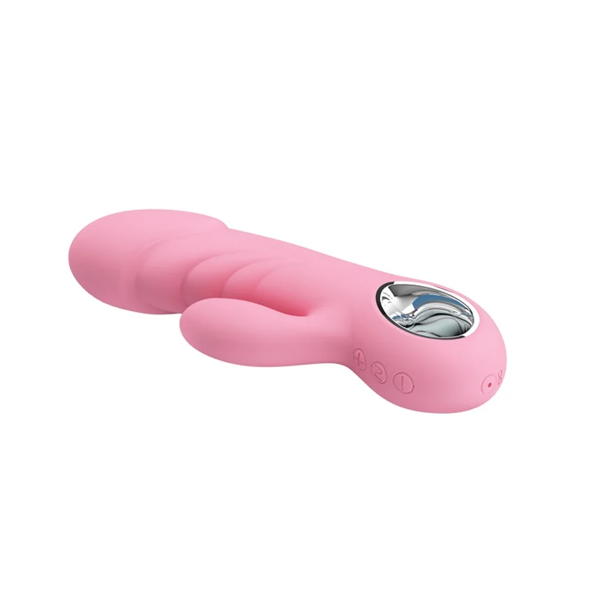 Двойные двигатели вибратор USB Водонепроницаемый вибрирующий Кролик G spot Вибратор