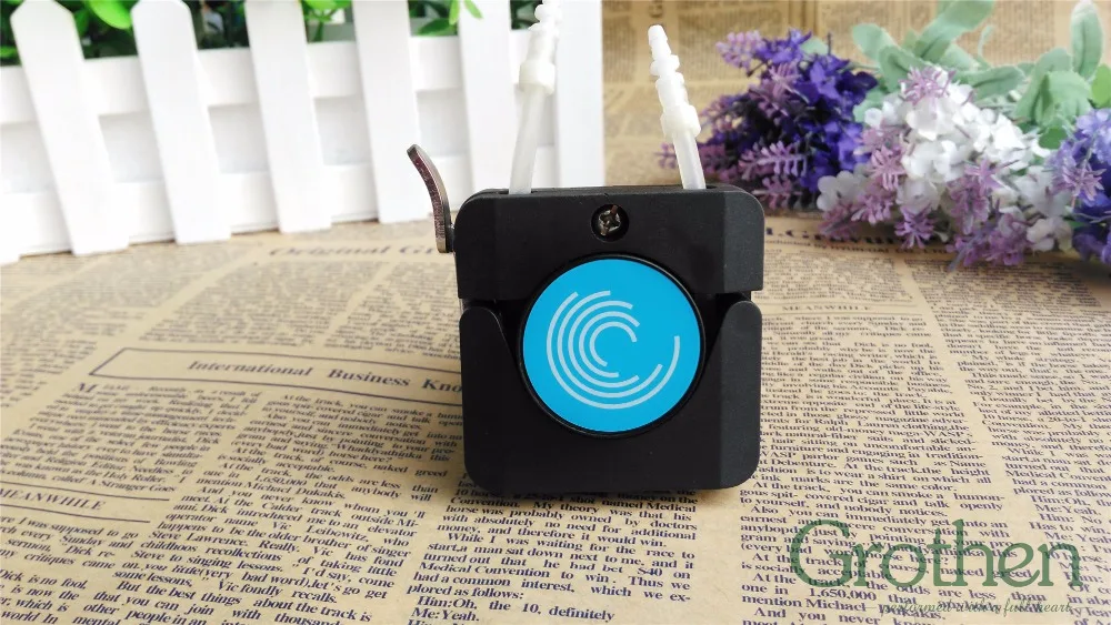 Перистальтический дозирующий насос с 42 шаговыми 4 линиями фотошланговый от GROTHEN