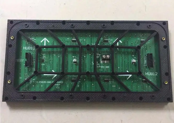P10 один красный наружный светодиодный модуль 320x160 мм и другая часть для 9 шт.