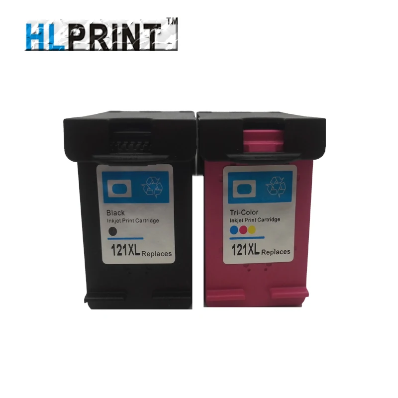 2 шт. совместимый картридж 121XL для HP Deskjet F4210 F4213 F4240 F4272 F4275 F4280 F4283 F4288 F4500 F4580 F4583 |