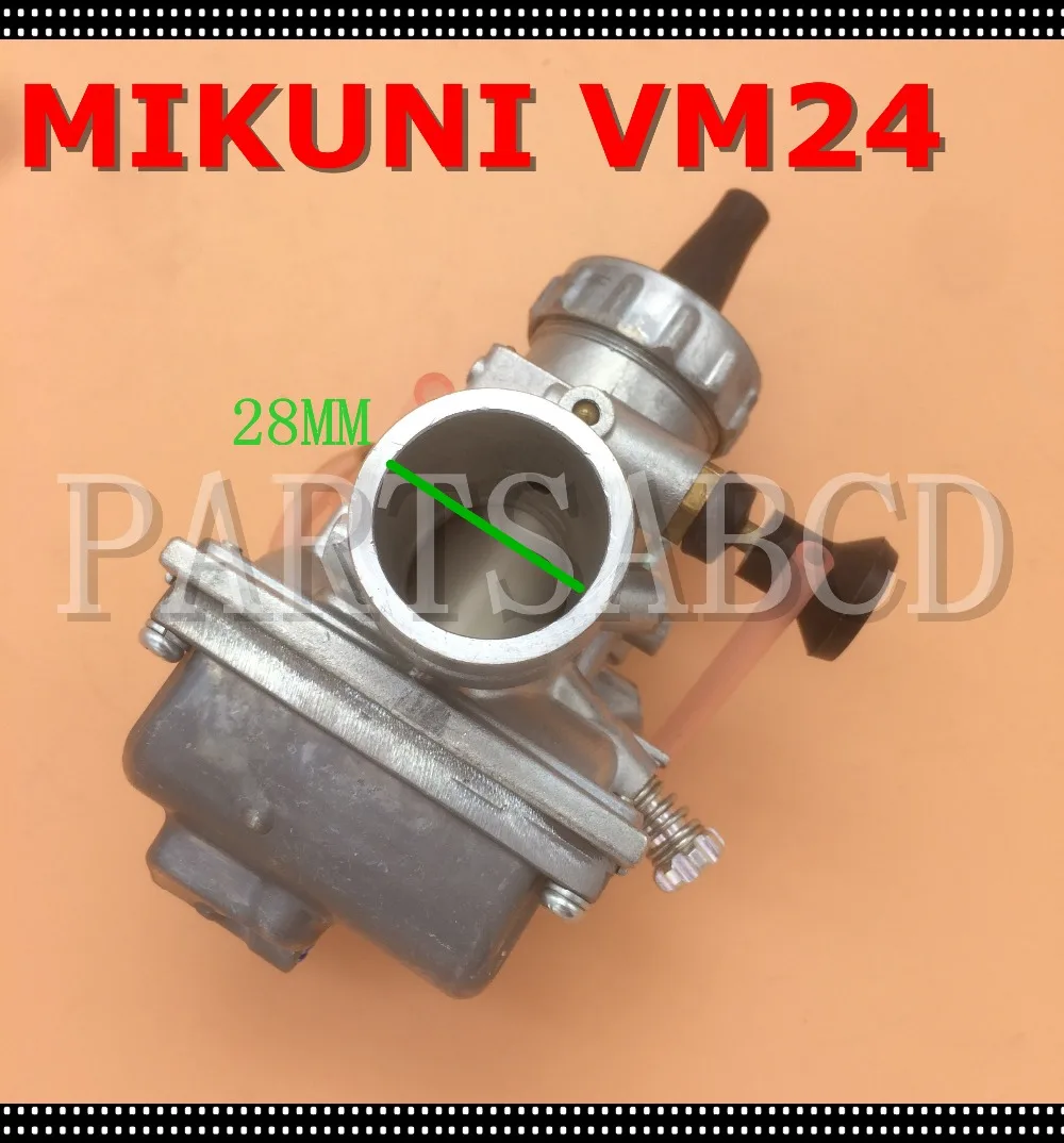 MIKUNI Карбюратор VM24 28 мм круглая горка для 140CC 150CC 160CC Dirt Bike ATV|atvs atvs|for atvslide carburetor |