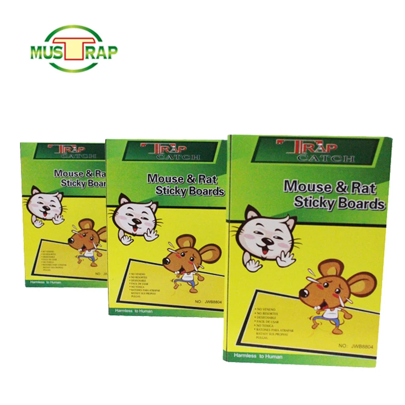 Pest Control Mouse Sticky Board Paper Glue Mice Catcher Rat Trap Non-toxic Environmentally Products | Дом и сад