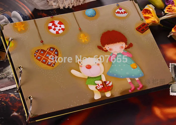 10 дюймовый Новый фотоальбом свадебные фотографии записи семейной памяти альбом