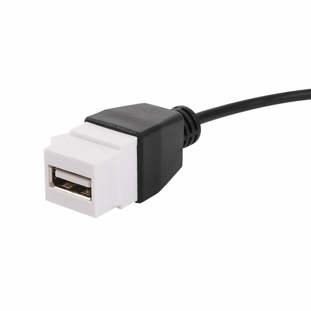 20 см короткий USB 2 0 свинцовый Удлинительный кабель жила женщина к гнезду