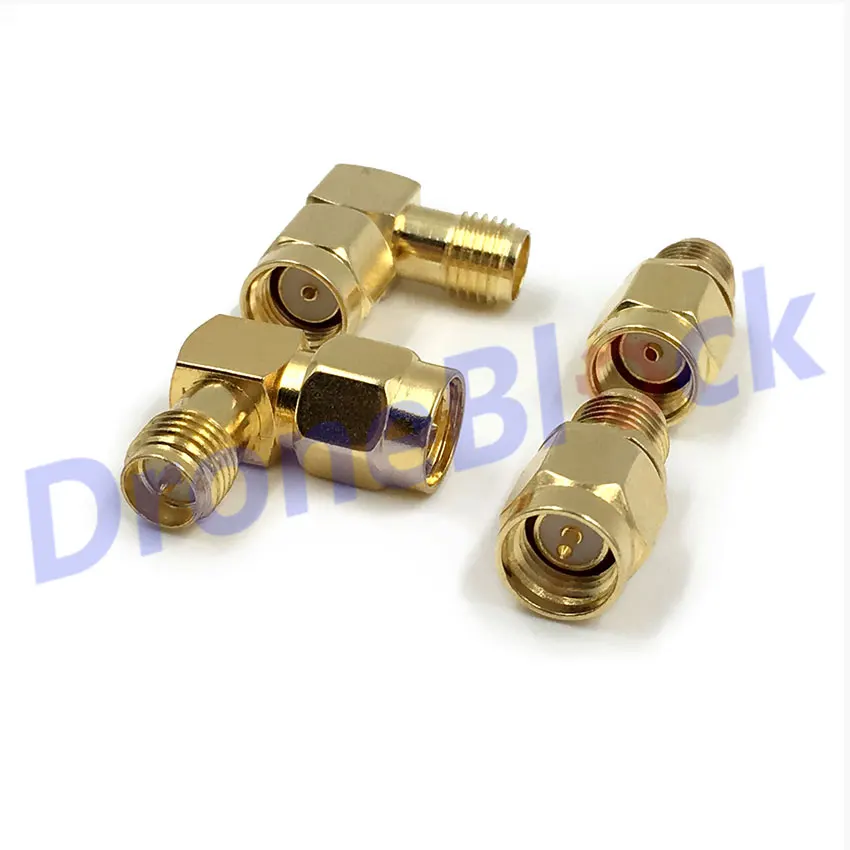 2 шт. антенна SMA адаптер разъем для RP гнездовой 90 градусов прямой угол изогнутый RC 5