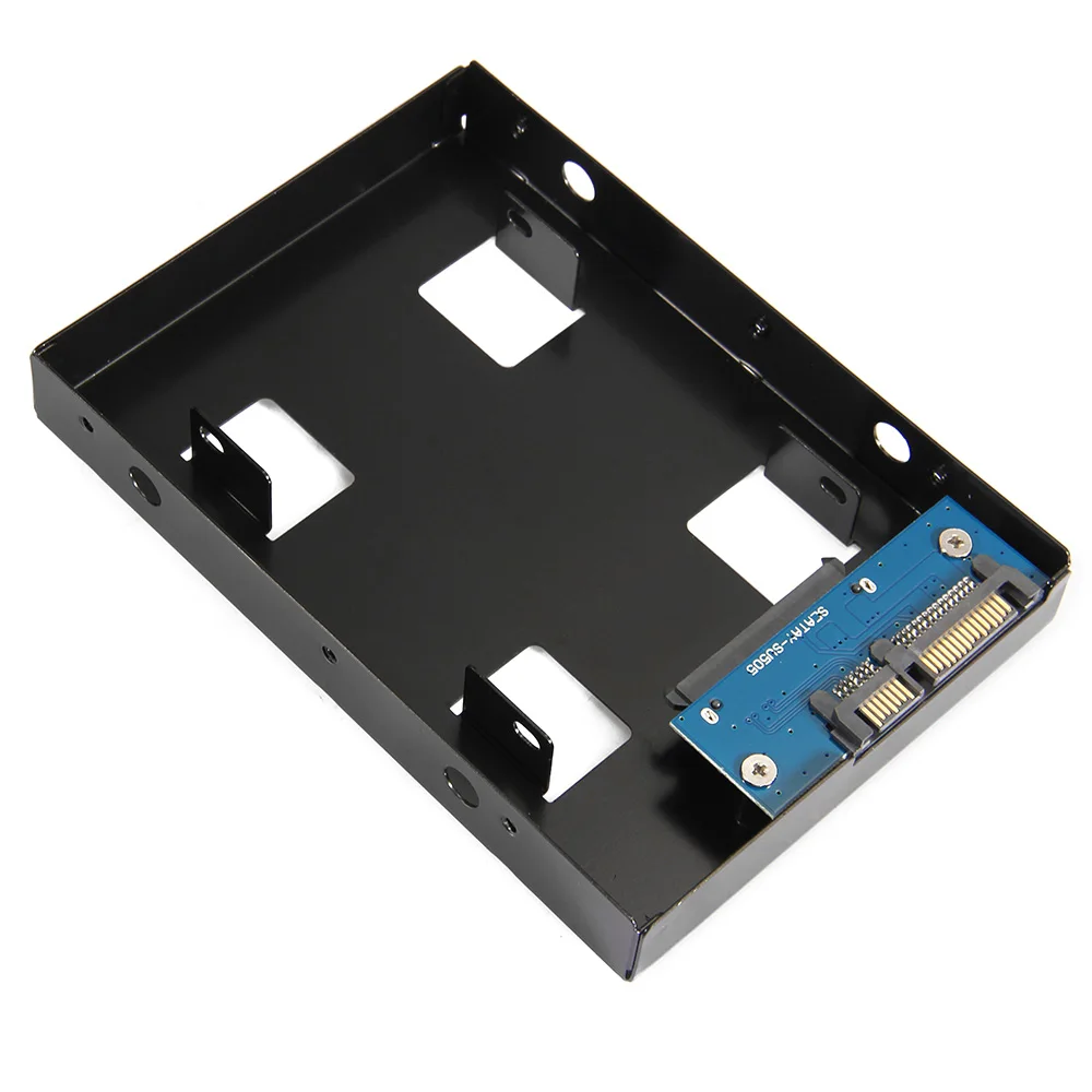 MEMTEQ 2 5 дюймов SATA HDD/SSD до 3 жесткий диск адаптер конвертер держатель кронштейн для