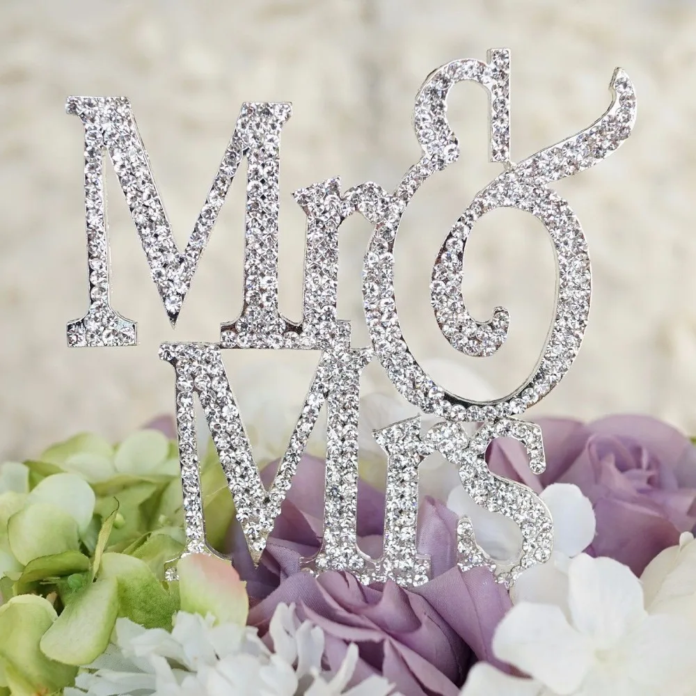 2018 Real &quotmr &amp Mrs&quot Бесплатная доставка бесплатная лидер продаж пушистые стразы