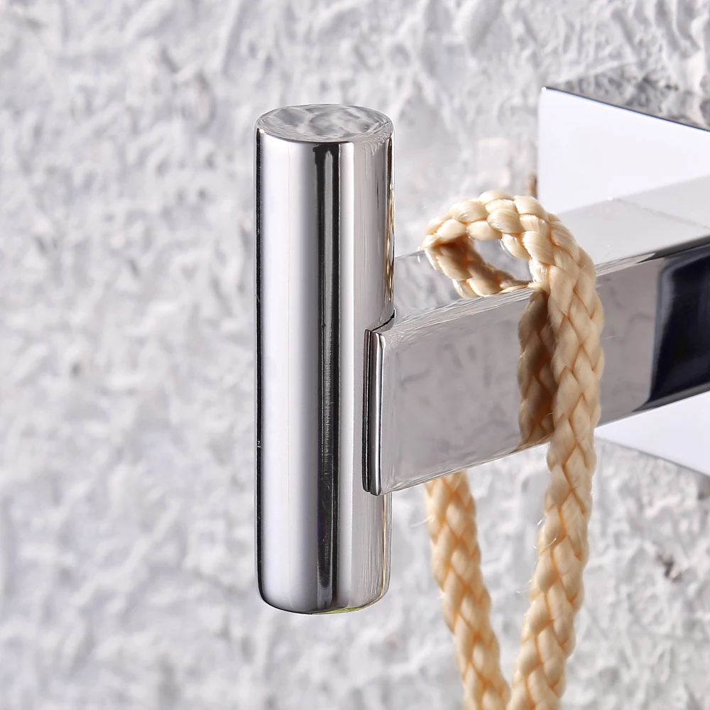 Крючок для пальто из нержавеющей стали KES SUS 304 одиночный крючок халата ванной