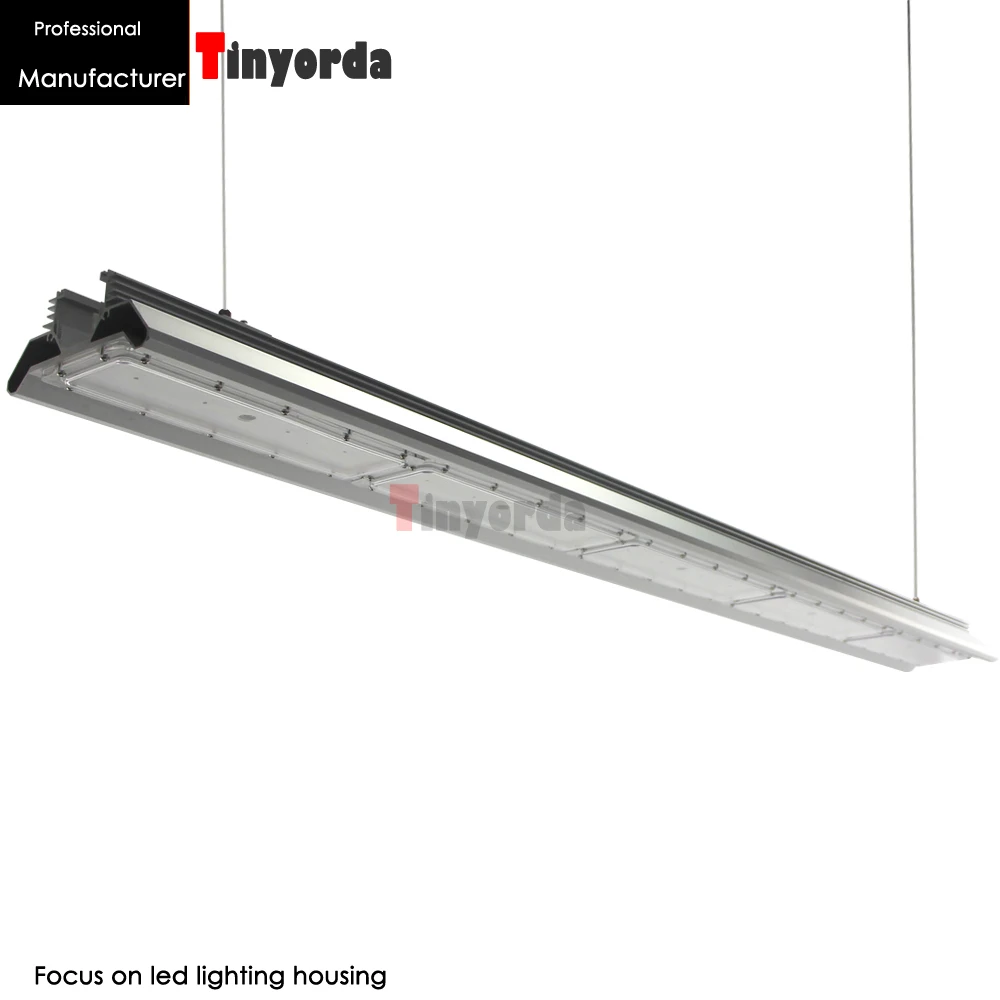 Tinyorda TG12656 2 шт. (длина 1 01 м) 120 Вт Led Grow Light Корпус радиатора подвесной светильник