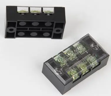 Фиксированная Клеммная колодка TB 2503 600V 25A 3P Винтовая клемма|terminal block|terminal block 3pterminal