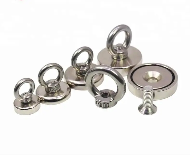 D20 D25 D32 D42 D48 D60 D75 D90 D120 мм Heavy duty Неодимовый магнитный крючок магнитами для крепления