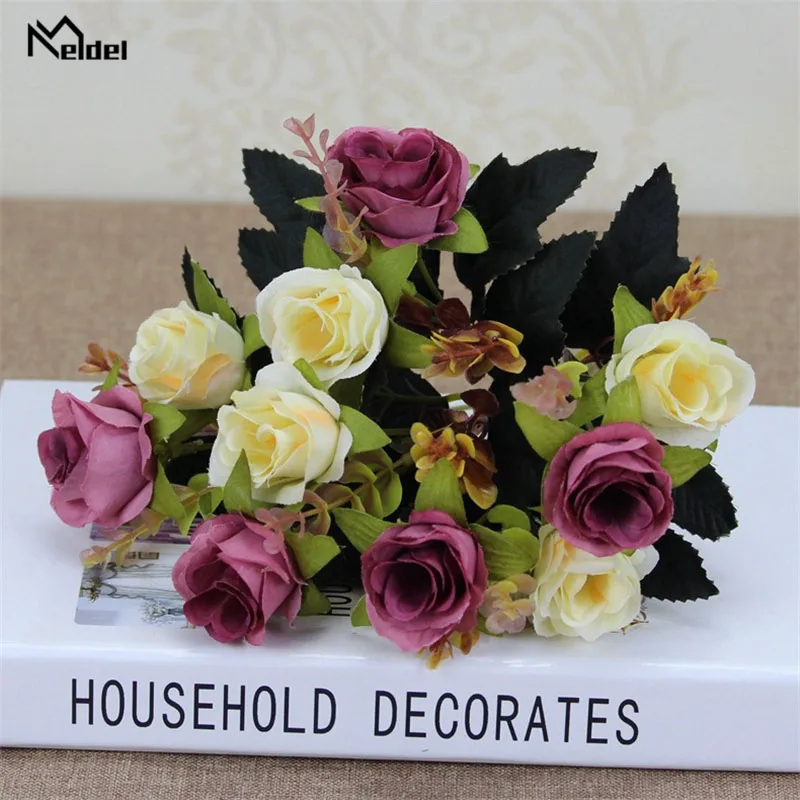 Цветок мелдель Тюльпан Свадебный букет невесты Искусственные тюльпаны цветы