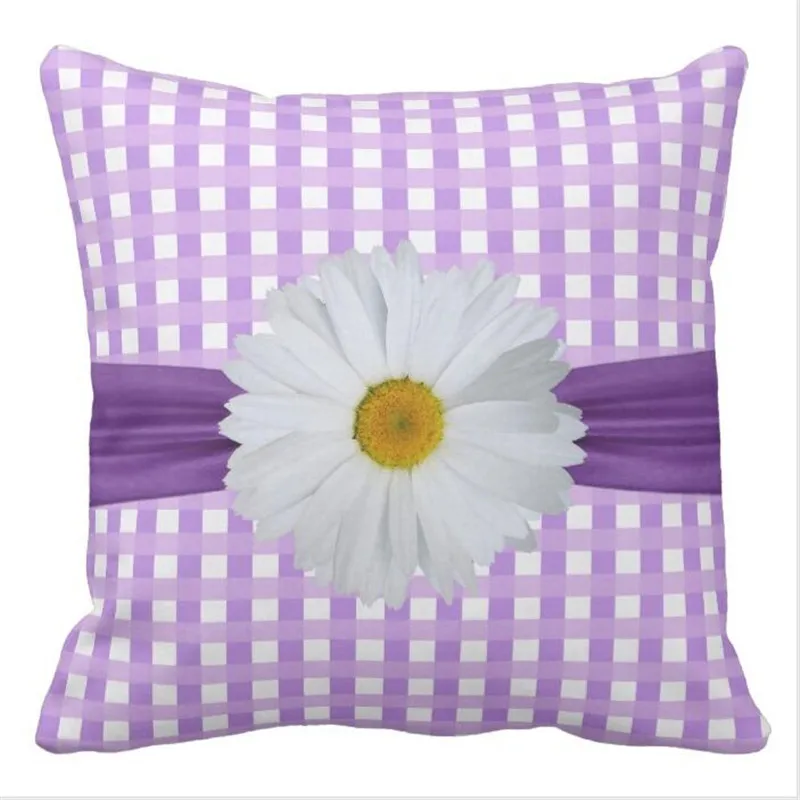 Чехол-Подушка Shasta Daisy in hot pink | Дом и сад