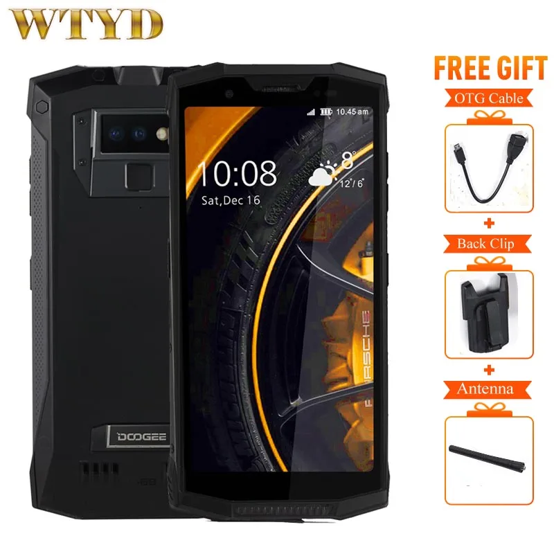 DOOGEE S80 Lite IP68 4 GB + 64 5 99 дюйма MTK6763T Восьмиядерный влагонепроницаемые Walkie Talkie 10080 mAh