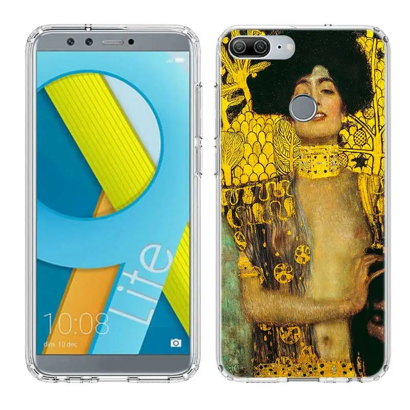 Силиконовый чехол Kiss by Gustav Klimt для Huawei Honor 20 Pro 10 9 lite 8X 8A 20i 8C 8S V20 Y5 Y6 Y7 Y9 2019 | Мобильные
