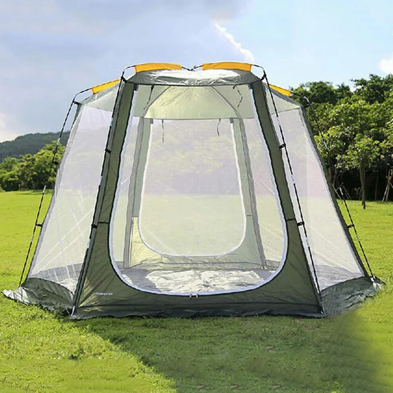 Дышащая палатка от комаров для 3 4 человек однослойная туристическая