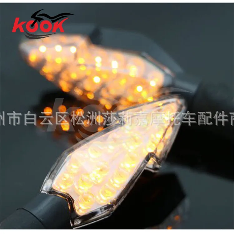 Универсальный аксессуар для мотоцикла светодиодный индикатор поворота honda suzuki