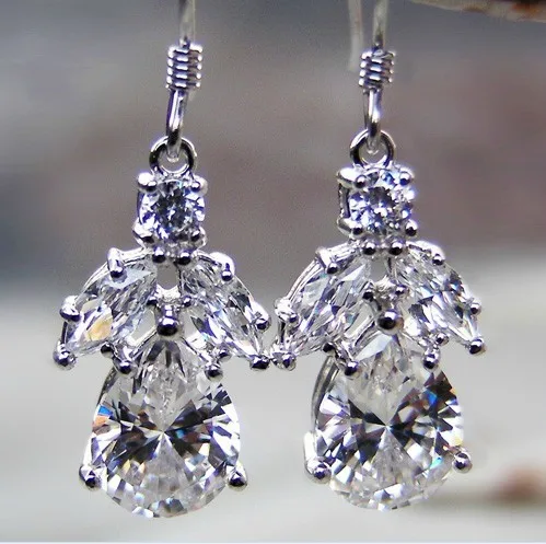 Женские серьги с бриллиантами в этническом стиле 1 3 карата/шт. платиновые 950 |