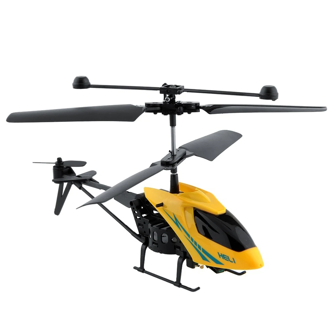 Цвет: желтый Ударостойкого дистанционного Управление самолета 2.5CH я/R Quadcopter Вертолет Подарки для детей радиоуправляемый вертолет вертолет на радиоуправлении - Цвет: Цвет: желтый
