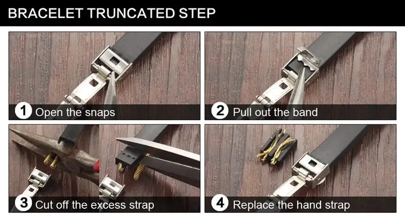 Нержавеющая сталь FUNIQUE мужские браслеты Плетеные квадратные полые черные