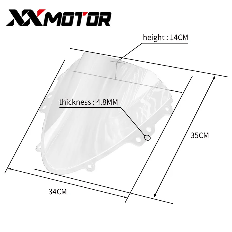 Кожух лобового стекла для Suzuki GSXR600 GSXR750 K4 2004 2005 GSXR 600 750 R 04 05 аксессуары мотоциклов |