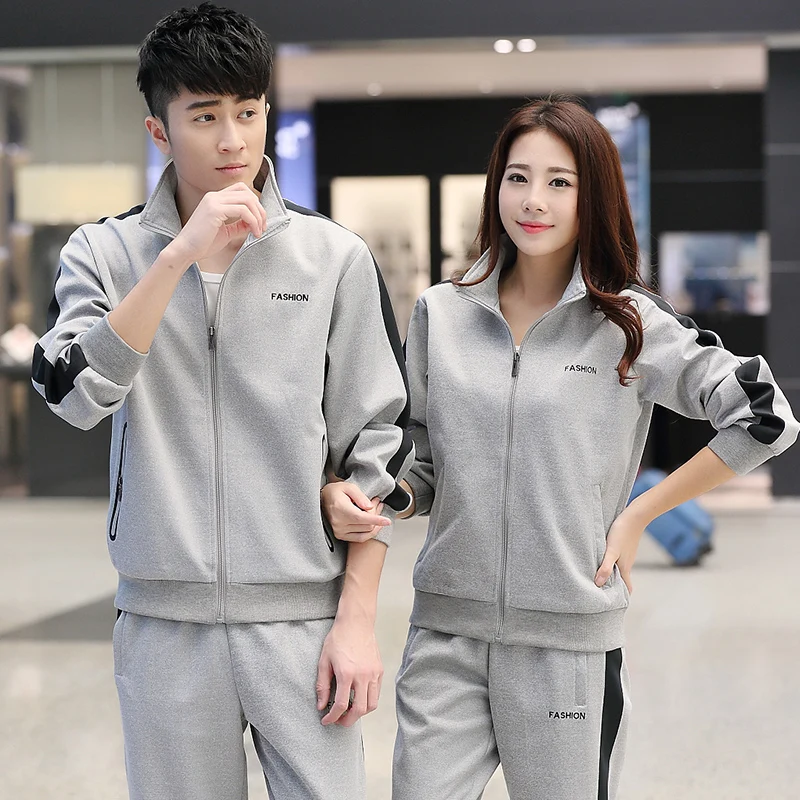 Спортивный костюм для женщин и мужчин набор бега мужские спортивные костюмы