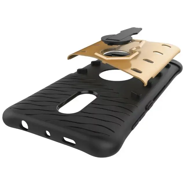 Luxury Hybrid case For Xiaomi Redmi Note 4X With stand Armor Silicon+PC Shockproof protective back cover for xiaomi redmi note4x |