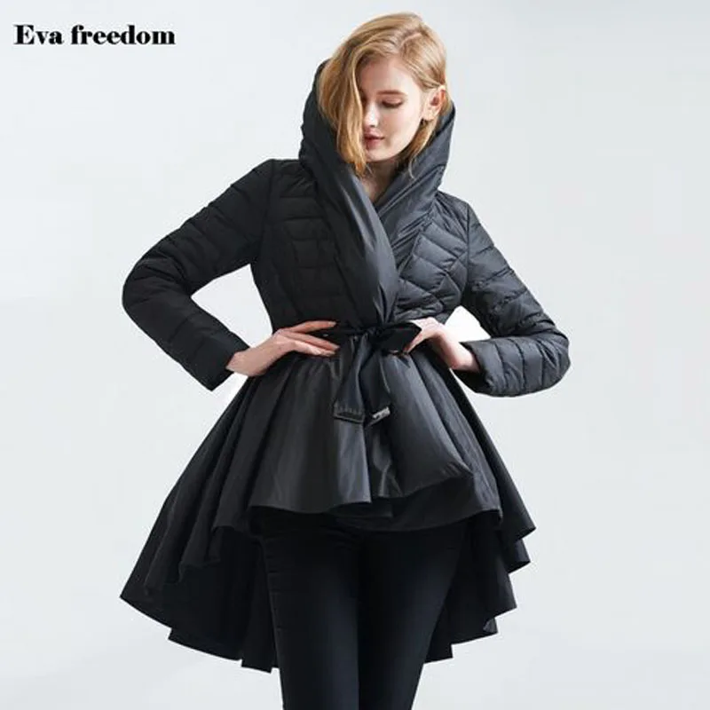 

Winter Women Coat Jacket Thick Warm 2019 High Quality Winter Jacket Women 90% White Duck Down Jacket New Fashion Parkas