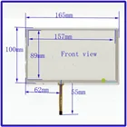 ZhiYuSun 165 мм * 100 мм оптовая продажа, новый 7-дюймовый сенсорный экран, дигитайзер, панель для автомобильной навигации, DVD, универсальный кабель от left62 мм