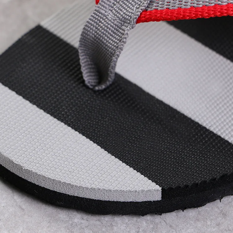 2019 Мужская обувь высокого качества Нескользящие шлепанцы пляжные модные летние