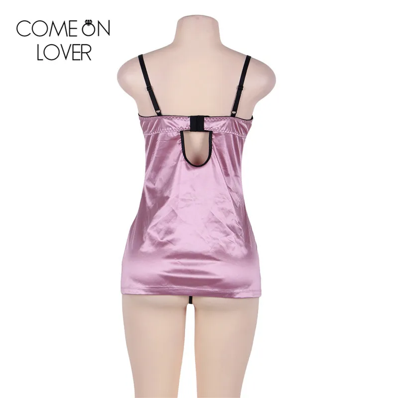 Comeonlover, мягкое сатиновое сексуальное нижнее белье, нижнее белье, большой размер 5XL, летнее нижнее белье, нижнее белье, нижнее белье для женщин, RE80394
