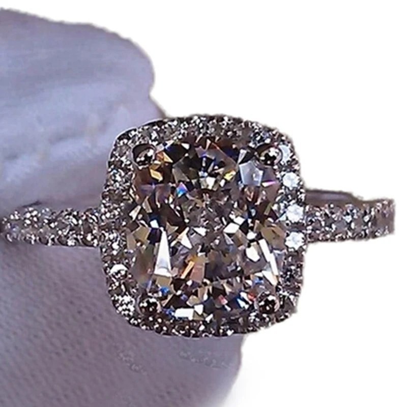 Женское кольцо с гладкой отделкой свадебный подарок | Украшения и аксессуары