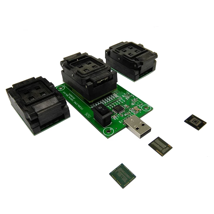 EMMC153 169 EMCP162 186 EMCP221 серия чип разъем тестер программатор USB порт устройство для