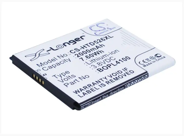 Cameron Sino 2000 мАч батарея для HTC Desire 326G 526 526G + dual sim HTCD100LVWP BOPL4100 BOPM310 HQ60331141000 | Мобильные