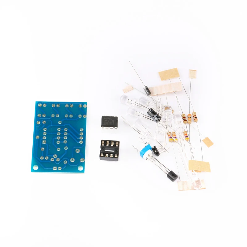 Электронный DIY комплект SMD SMT компоненты сварочная практика доска для пайки обучение новичков электронный комплект для самостоятельной сборки