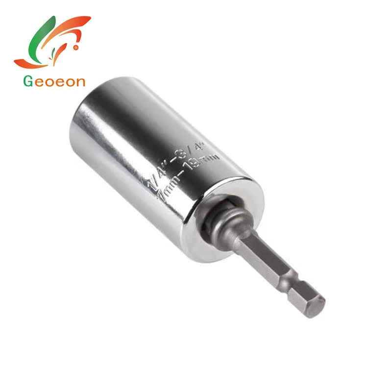 Geoeon Многофункциональный Универсальный динамометрический ключ гнездо трещотка 7-19 мм регулируемый гаечный ключ ручной инструмент D3