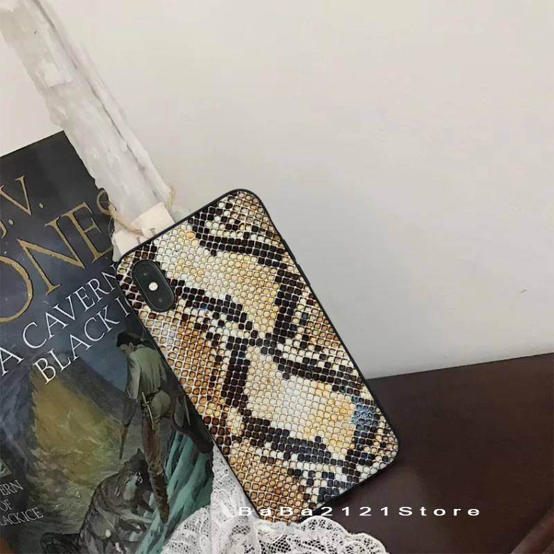 

Babaite Snake Skin Adorable Colored Drawing Phone Case for iPhone 8 7 6 6S Plus X Xs Xr XsMax 5 5S SE 5c Coque11 11pro 11promax